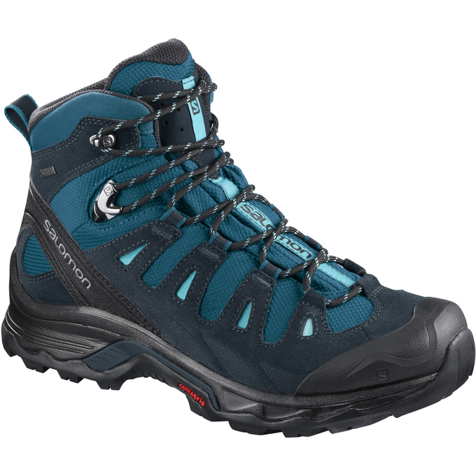 Salomon Israel QUEST PRIME GTX® W - Womens Hiking Boots - Deep Turquoise/Black (UZPO-73489)